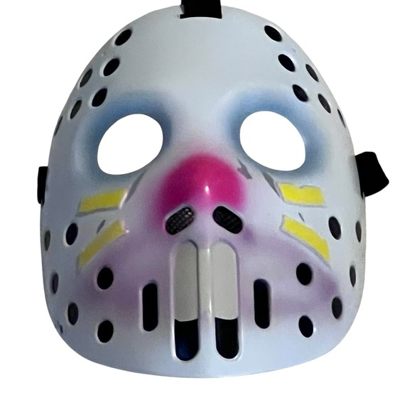 Fortnite Rabbit Raider Mask Cosplay Battle Pass Bunny Hallowee Costume Accessory - Picture 2 of 7